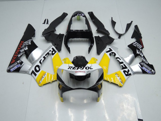 Honda CBR 900RR 954 2002-2003 - Amarelo Prata Preto Repsol Honda CBR 900RR 954 2002-2003 - Amarelo Prata Preto Repsol