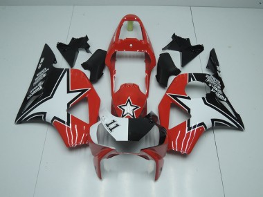Honda CBR 900RR 954 2002-2003 - Preto Vermelho Star