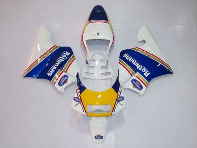 Honda NSR 250 MC28 P4 1994-1996 - Amarelo Branco Azul Honda NSR 250 MC28 P4 1994-1996 - Amarelo Branco Azul