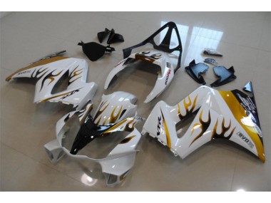Honda VFR 800 2002-2013 - Branco Ouro Chama