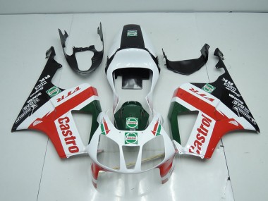 Honda VTR 1000 2000-2006 - Branco Preto Vermelho Castro
