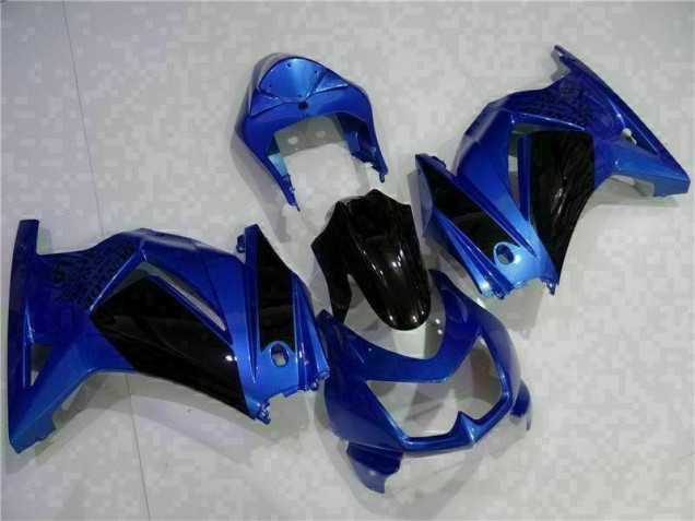 Kawasaki EX250 2008-2012 - Azul Preto Kawasaki EX250 2008-2012 - Azul Preto
