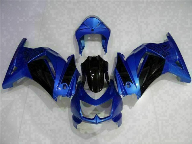 Kawasaki EX250 2008-2012 - Azul Preto Kawasaki EX250 2008-2012 - Azul Preto