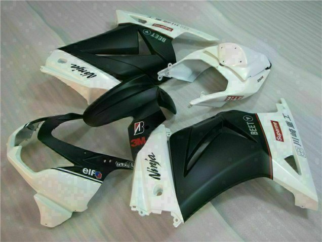 Kawasaki EX250 2008-2012 - Branco Preto Ninja 3M