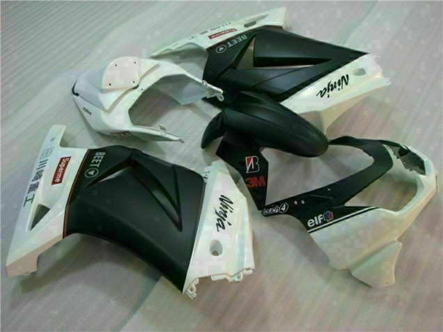Kawasaki EX250 2008-2012 - Branco Preto Ninja 3M