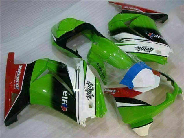 Kawasaki EX250 2008-2012 - Branco Verde Preto Ninja