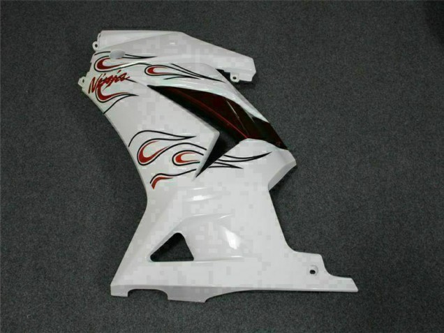 Kawasaki EX250 2008-2012 - Branco Vermelho