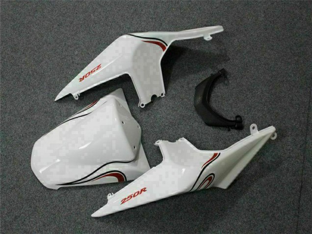 Kawasaki EX250 2008-2012 - Branco Vermelho