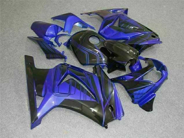 Kawasaki EX250 2008-2012 - Preto Azul Kawasaki EX250 2008-2012 - Preto Azul