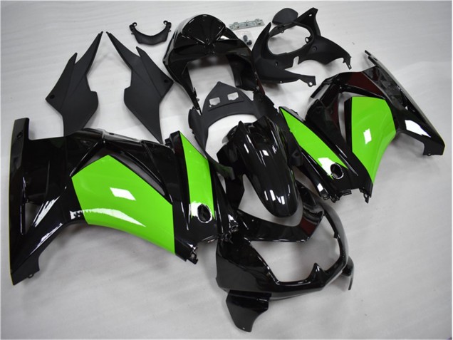 Kawasaki EX250 2008-2012 - Preto Verde Kawasaki EX250 2008-2012 - Preto Verde