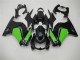 Kawasaki EX250 2008-2012 - Preto Verde Kawasaki EX250 2008-2012 - Preto Verde