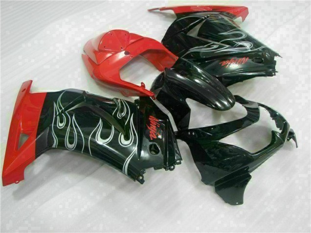 Kawasaki EX250 2008-2012 - Preto Vermelho Ninja