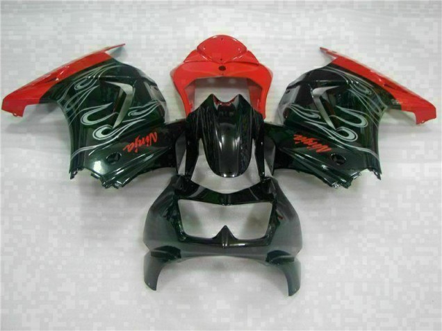 Kawasaki EX250 2008-2012 - Preto Vermelho Ninja