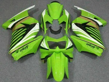 Kawasaki EX250 2008-2012 - Verde Branco Preto Ninja