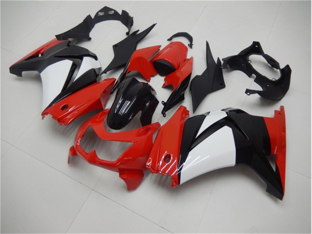 Kawasaki EX250 2008-2012 - Vermelho Preto Branco