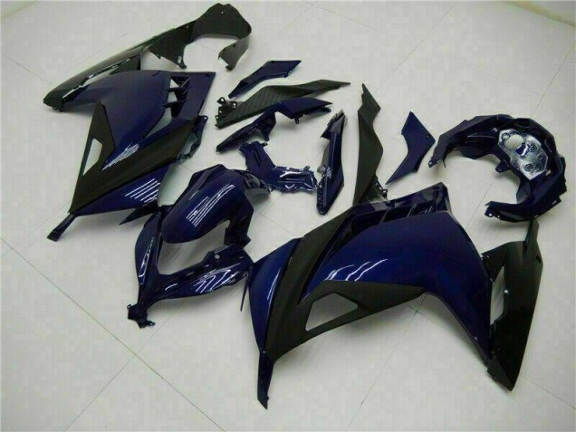 Kawasaki EX300 2013-2016 - Azul Preto Kawasaki EX300 2013-2016 - Azul Preto