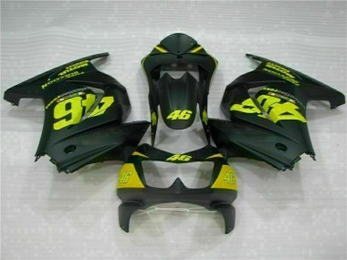 Kawasaki EX300 2013-2016 - Preto Amarelo 46