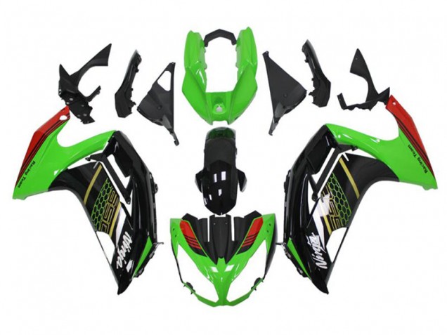 Kawasaki EX300 2013-2016 - Verde Preto Kawasaki EX300 2013-2016 - Verde Preto