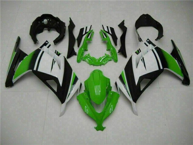 Kawasaki EX300 2013-2016 - Verde Preto Prata Kawasaki EX300 2013-2016 - Verde Preto Prata