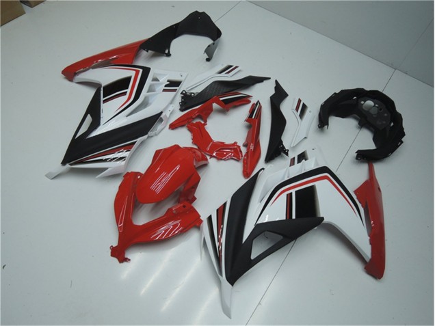 Kawasaki EX300 2013-2016 - Vermelho Branco Preto Kawasaki EX300 2013-2016 - Vermelho Branco Preto