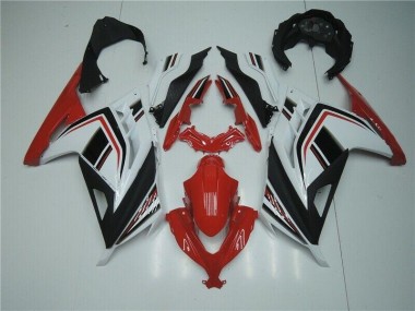 Kawasaki EX300 2013-2016 - Vermelho Branco Preto