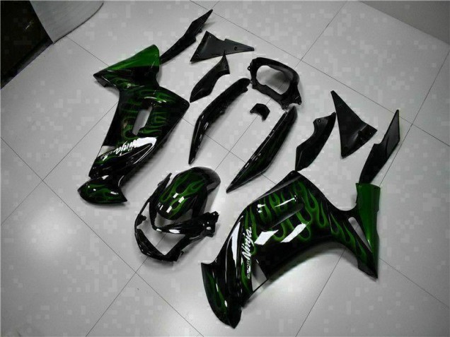 Kawasaki EX650 2006-2008 - Verde Chama Kawasaki EX650 2006-2008 - Verde Chama