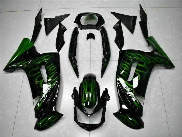 Kawasaki EX650 2006-2008 - Verde Chama Kawasaki EX650 2006-2008 - Verde Chama