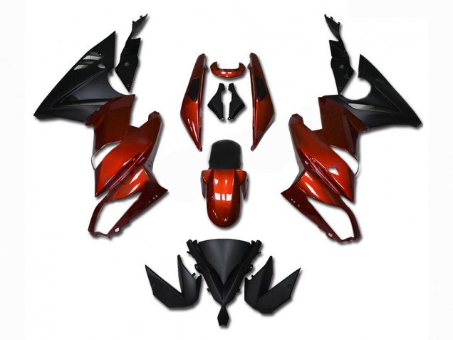 Kawasaki EX650 2009-2011 - Vermelho Kawasaki EX650 2009-2011 - Vermelho
