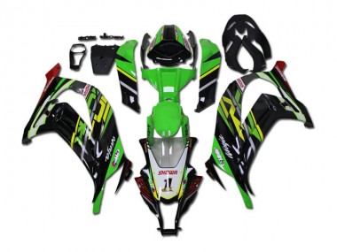 Kawasaki EX650 2012-2016 - Verde Preto