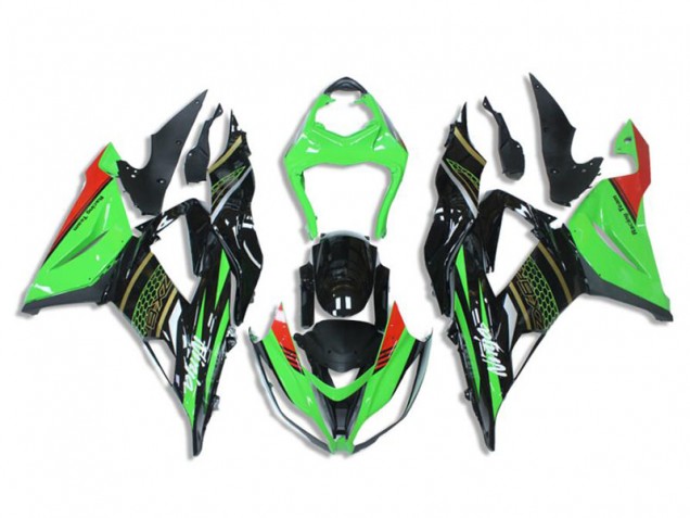 Kawasaki EX650 2017-2019 - Verde Preto Kawasaki EX650 2017-2019 - Verde Preto