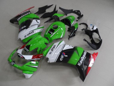 Kawasaki ZX 250R 2008-2012 - Verde Branco Preto