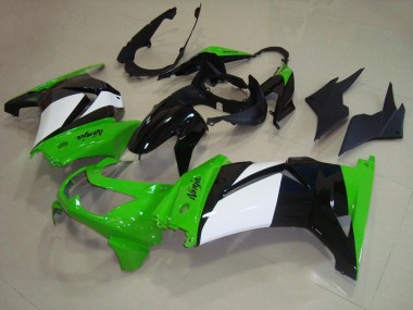 Kawasaki ZX 250R 2008-2012 - Verde Branco Preto