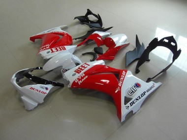 Kawasaki ZX 250R 2008-2012 - Vermelho Branco BEET