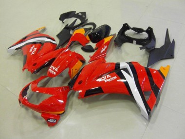 Kawasaki ZX 250R 2008-2012 - Vermelho Preto