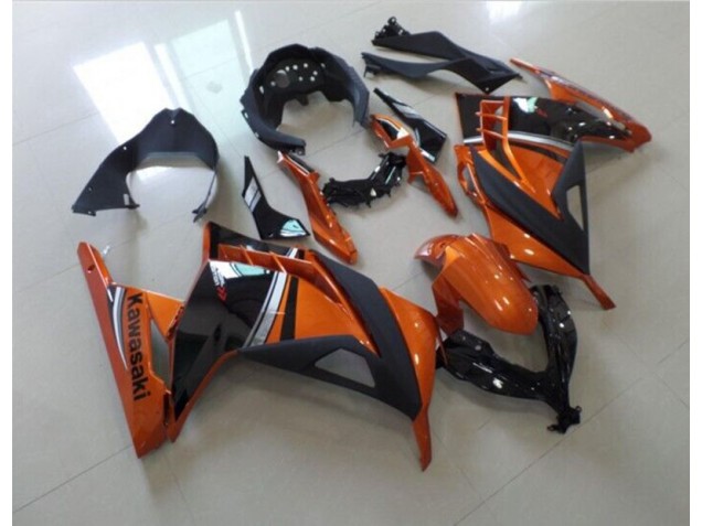 Kawasaki ZX 300R 2013-2016 - Preto Laranja Kawasaki ZX 300R 2013-2016 - Preto Laranja