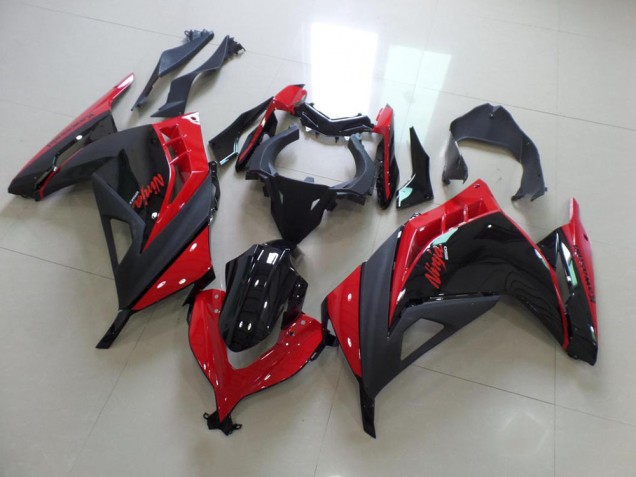 Kawasaki ZX 300R 2013-2016 - Vermelho Preto Kawasaki ZX 300R 2013-2016 - Vermelho Preto