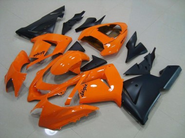 Kawasaki ZX10R 2003-2005 - Laranja Preto Fosco