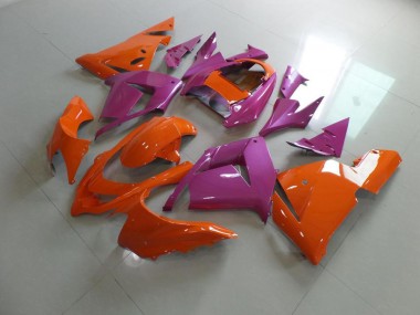 Kawasaki ZX10R 2003-2005 - Laranja & Rosa