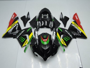 Kawasaki ZX10R 2003-2005 - Preto Amarelo Monster
