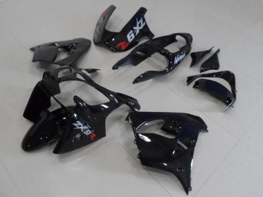 Kawasaki ZX10R 2003-2005 - Preto & Cinzento Decalques