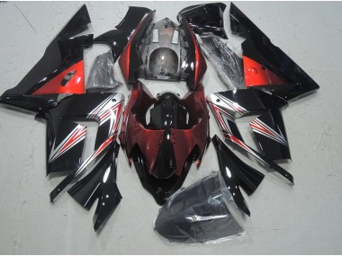 Kawasaki ZX10R 2003-2005 - Preto Vermelho