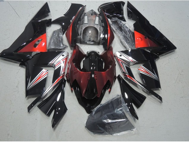 Kawasaki ZX10R 2003-2005 - Preto Vermelho