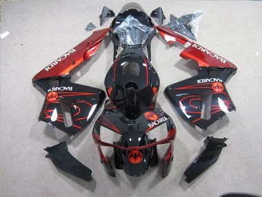 Kawasaki ZX10R 2003-2005 - Preto Vermelho Racardi