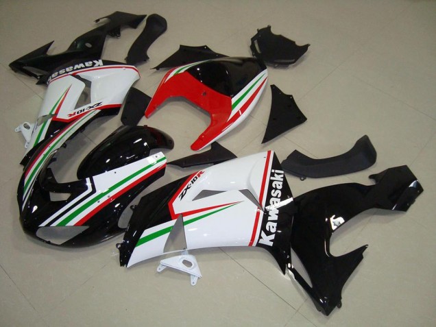 Kawasaki ZX10R 2006-2007 - Branco & Preto