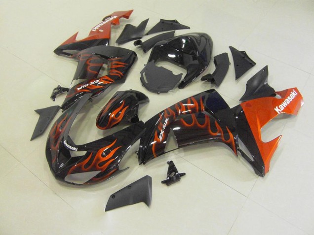 Kawasaki ZX10R 2006-2007 - Laranja Chama Kawasaki ZX10R 2006-2007 - Laranja Chama