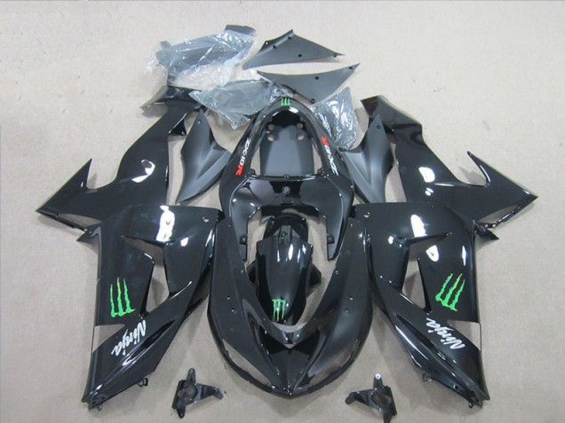 Kawasaki ZX10R 2006-2007 - Preto Verde Monster Ninja Kawasaki ZX10R 2006-2007 - Preto Verde Monster Ninja