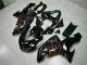 Kawasaki ZX10R 2006-2007 - Preto Vermelho Chama Kawasaki ZX10R 2006-2007 - Preto Vermelho Chama