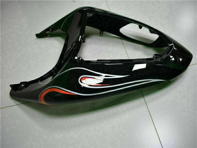 Kawasaki ZX10R 2006-2007 - Preto Vermelho Chama Kawasaki ZX10R 2006-2007 - Preto Vermelho Chama