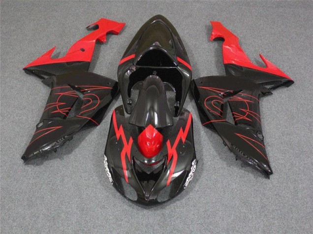 Kawasaki ZX10R 2006-2007 - Preto Vermelho Kawasaki ZX10R 2006-2007 - Preto Vermelho