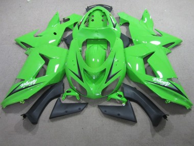 Kawasaki ZX10R 2006-2007 - Verde Branco Ninja